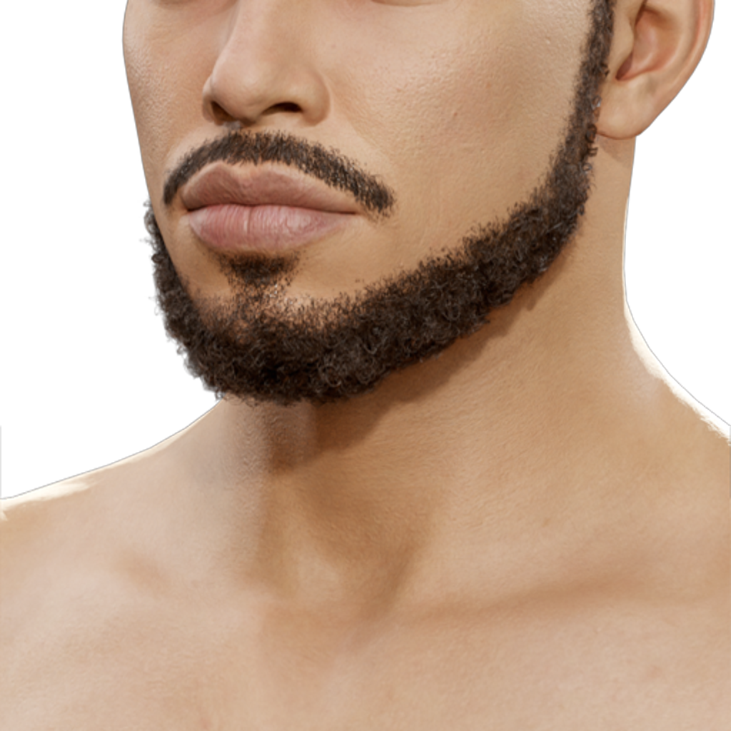 Chin Strap Beard - Brown