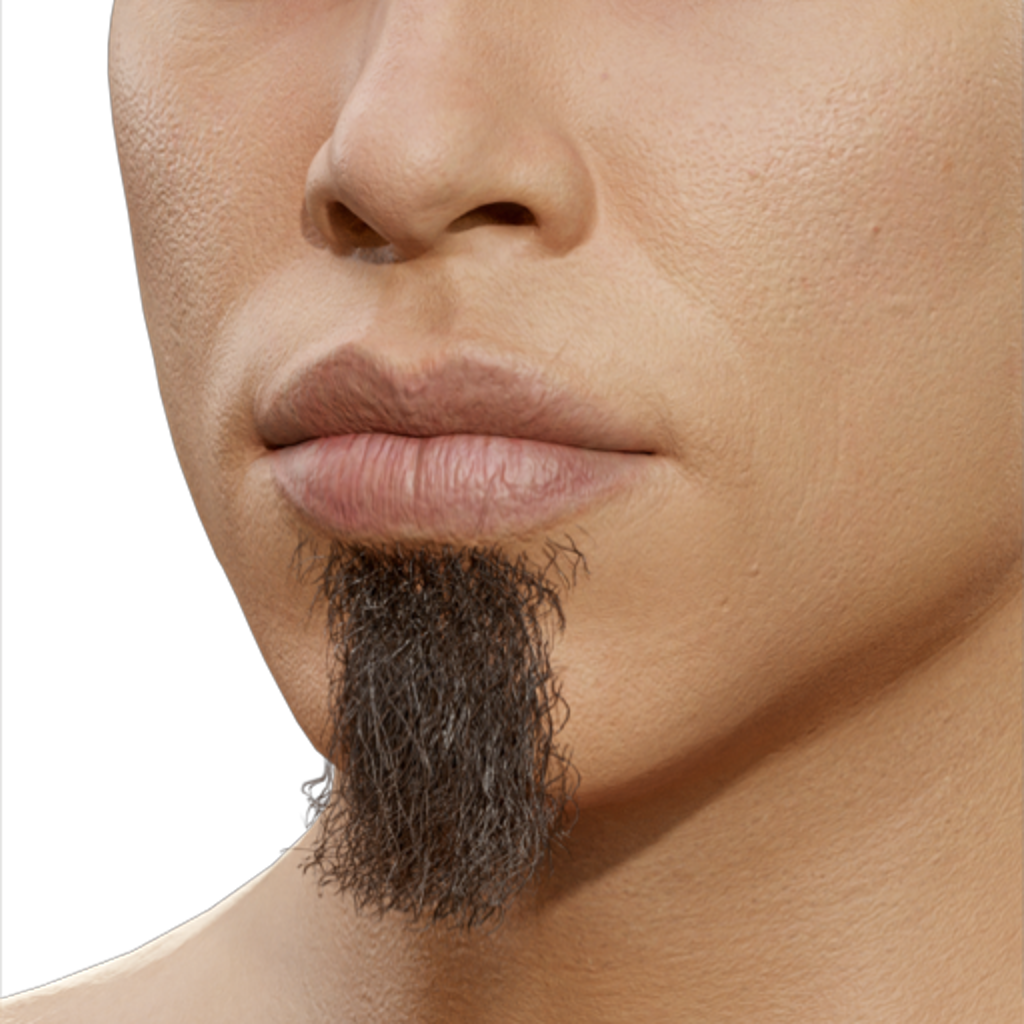 Goat Patch Beard - Brown