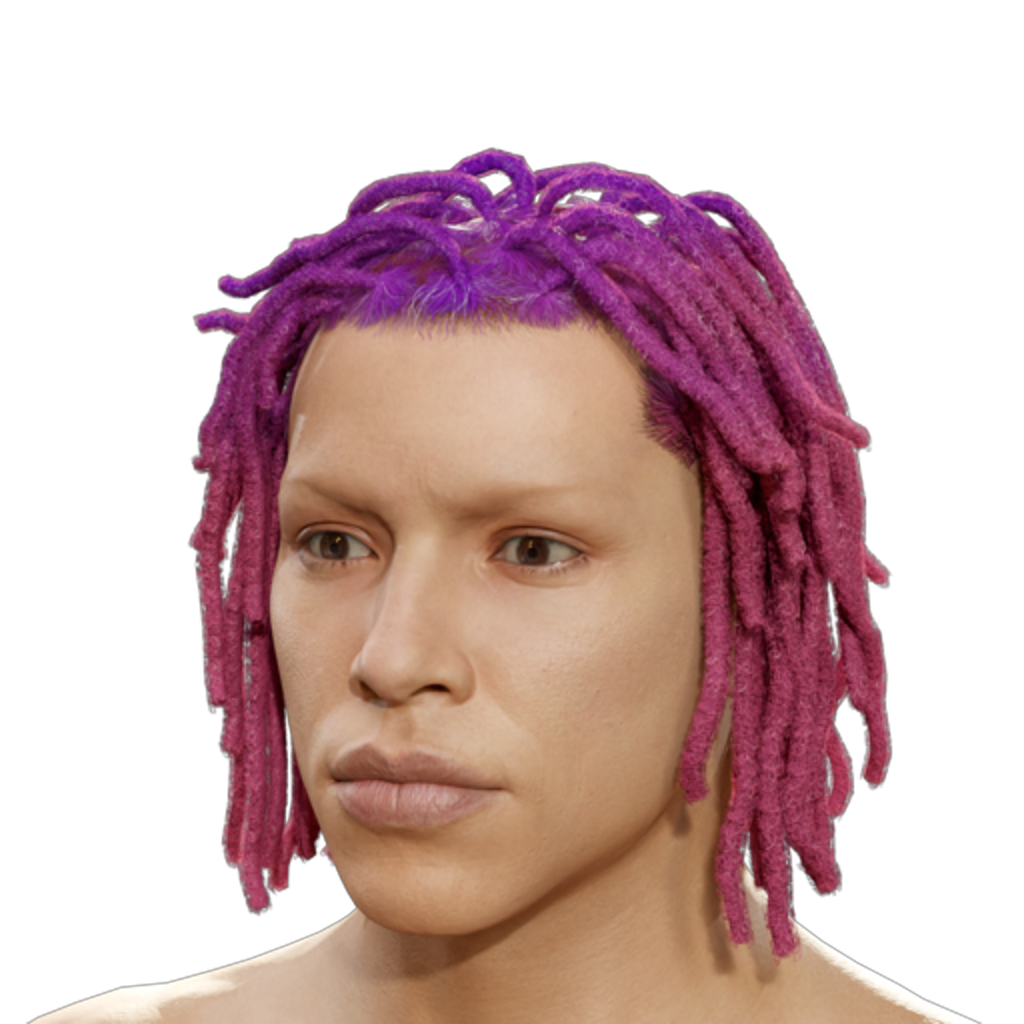 Short Dreads - Pink