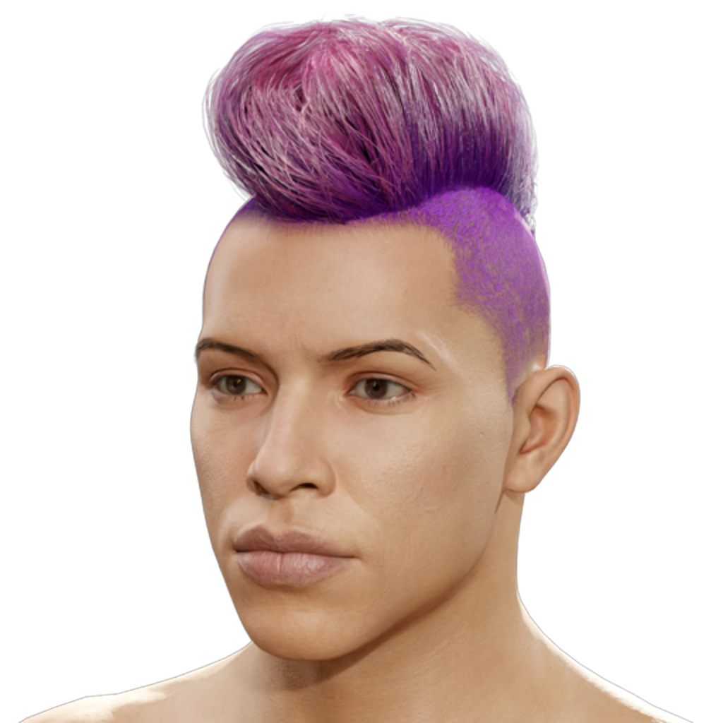Cyber Mohawk - Pink