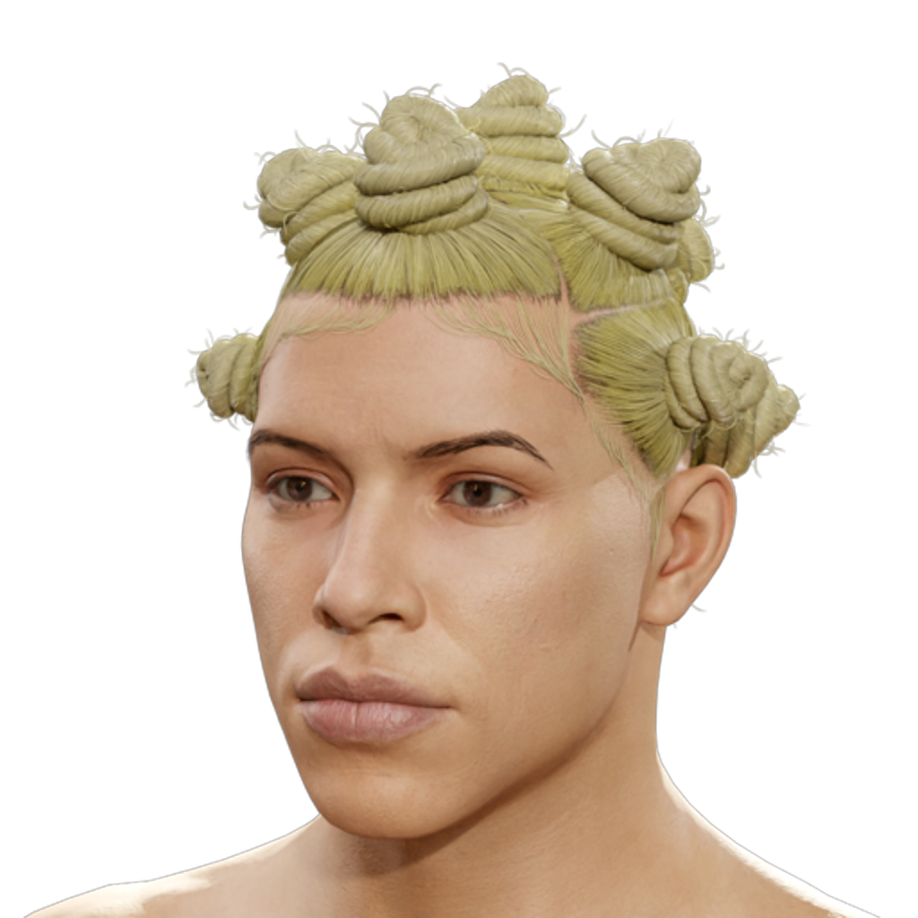 Bantu Knots - Blond